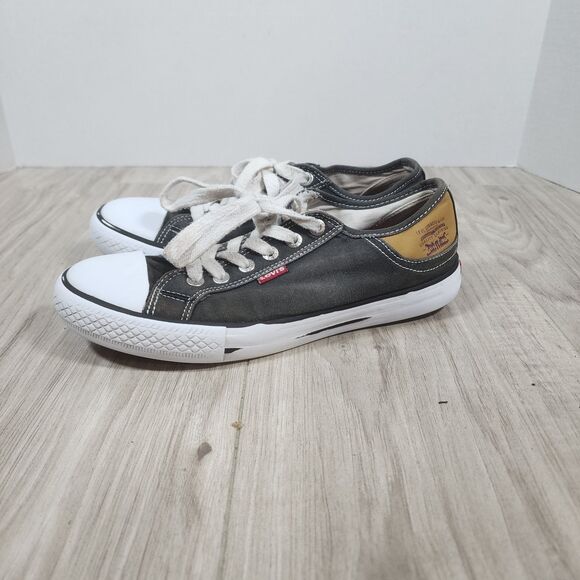Levi's Stan Buck Canvas Demin Sneaker Shoes Women's Size 7 - Picture 1 of 5